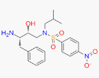 N-((2R,3S)-3-amino-2-hydroxy-4-phenylbutyl)-N-isobutyl-4-nitrobenzenesulfonamide